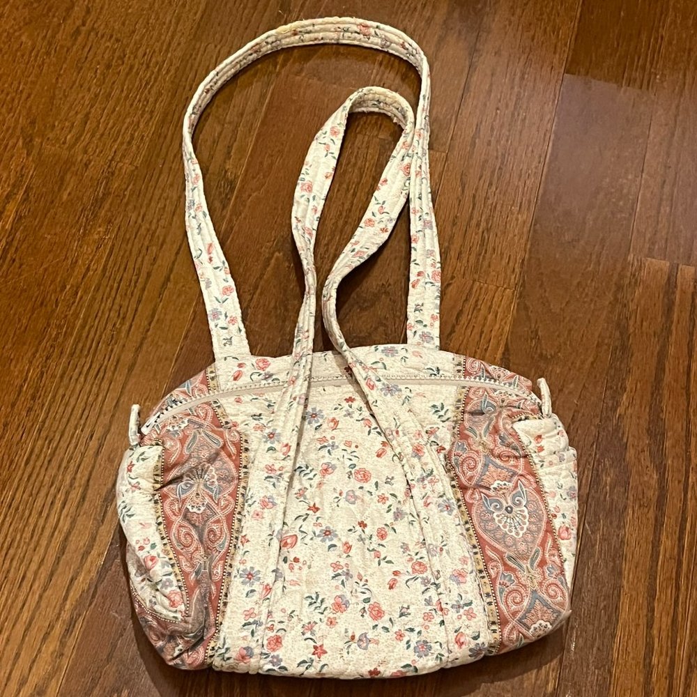 Vera Bradley Roses Shoulder Bag